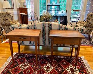 Vintage Pine Side Tables