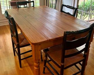 Vintage Rustic Pine Table