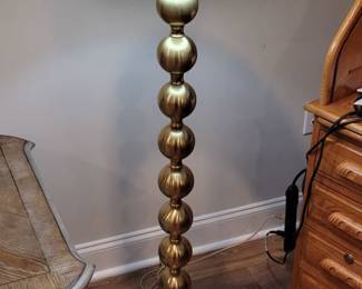 Floor lamp.