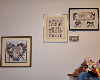 Lots of needle work