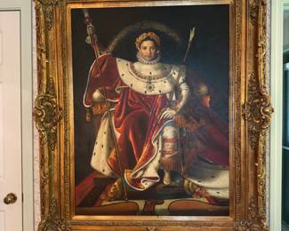 Gilt framed original art
