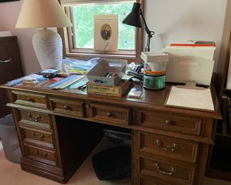 desk, nice, sewing stuff/office notions