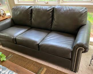 leather sofa