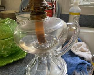 oil lamps, we have several