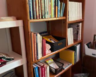 bookcase & books