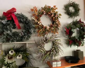 wreaths, seasonal