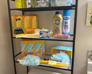 Lots of Cleaning Supplies