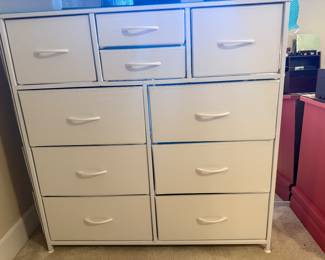 Storage with Fabric Drawers