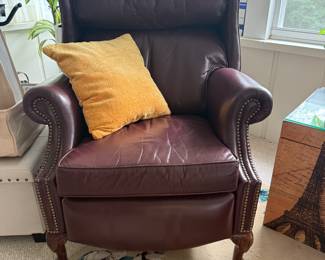 Leather Wingback Chair. We have 2 of these.