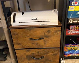 Printer Stand with Drawers