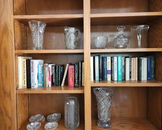 Gorgeous crystal vases and American Cut glass