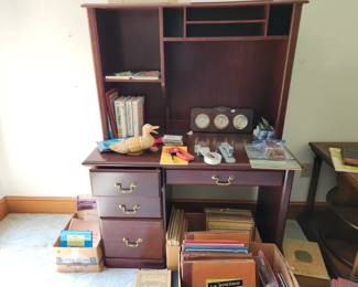 Cherry wood desk