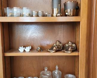 Bar ware and decorative cut glass