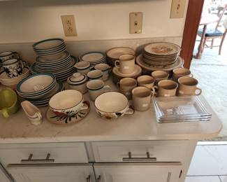Sets of dishes range from $15 to $30