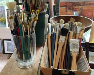 lots of artist supplies