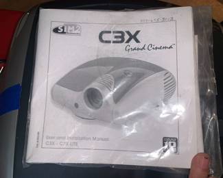 Sim2 DLP 3 chip cinema projector