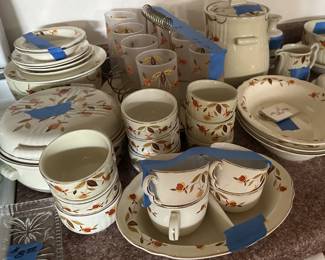 Autumn Leaf Autumn Leaf by Hall - Multiple items, serving platters, place settings, etc. Our client was a dealer in California and has extensive items.