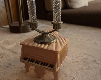 Ceramic piano cigarette case