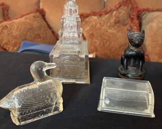 Antique candy containers- Independence Hall
