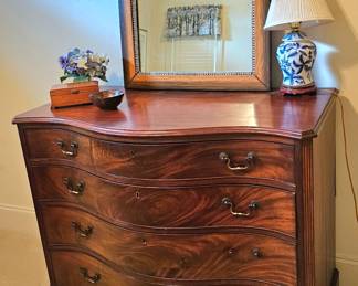 Antique Mahogany Chest 