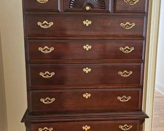 Thomasville Furniture Mahogany High boy