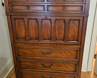 Gentleman's Chest with drop down Desk.