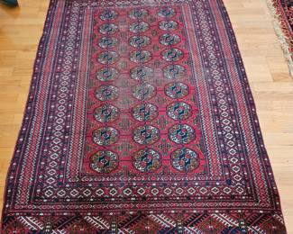 Another Antique Bokhara Floor Rug.