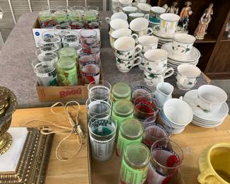 Assorted Kentucky Derby Glasses
