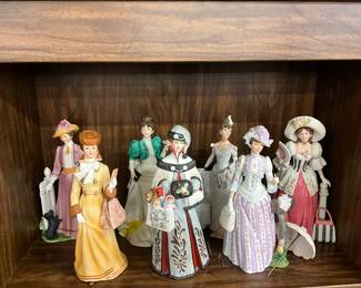Avon Mrs. Albee President's Club Porcelain Figurines