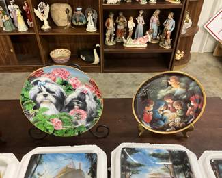 Precious Moments & Simon Mendez Collector Plates