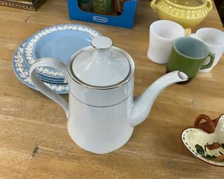 Crown Victoria Lovelace Fine China Teapot