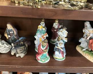 Porcelain Nativity Set