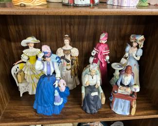 Avon Mrs. Albee President's Club Porcelain Figurines