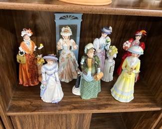Avon Mrs. Albee President's Club Porcelain Figurines