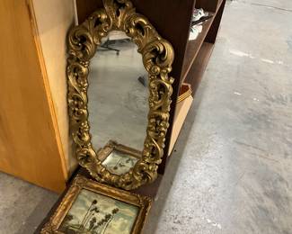 Burwood Gold Framed Mirror