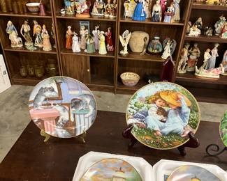 Hamilton Collection & Knowles Sandra Kuck Collector Plates