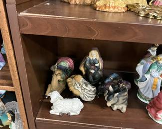 Porcelain Nativity Set