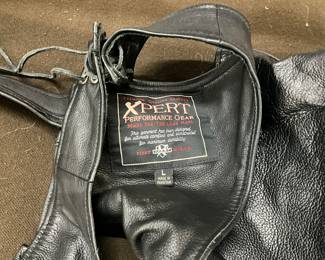 Leather Chaps Size L