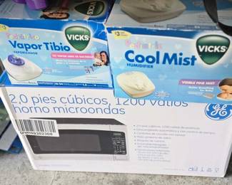 Microwave NOS, and Humidifier and Vaporizador