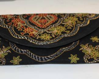 Necklaces Embroidered Needlepoint Evening Bag