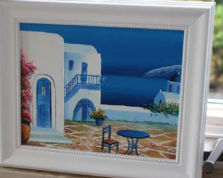 Framed Scenic Signed Art