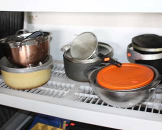 Pots Pans, Colander