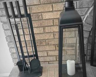 Candle, Fireplace Utensils