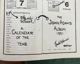 1952 John Adams High School Olive Branch yearbook