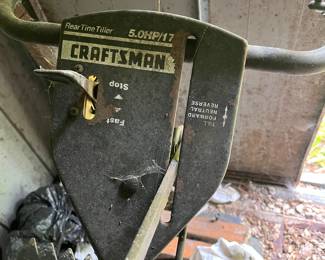 Craftsman Rear tine Tiller 5HP