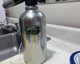 Vintage Soda King Syphon