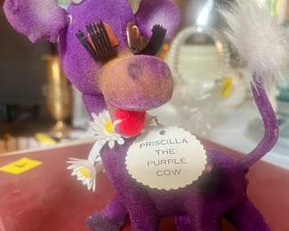 Vintage Priscilla the Purple Cow
