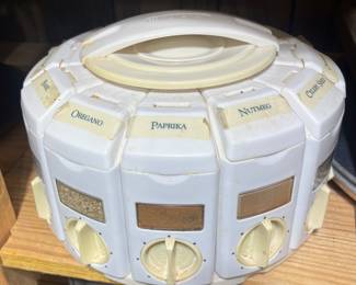 Vintage KitchenArt Spice Carousel