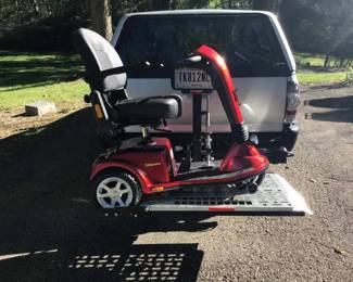 Golden Companion Scooter Model GC240 with Trailer-only used 2 months