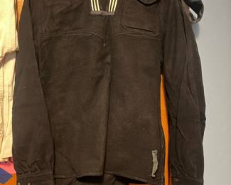 Vintage Wool Navy Uniform